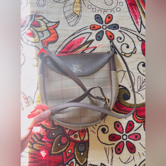 Burberry Check Crossbody/Shoulder Bag Vintage - Picture 7 of 7